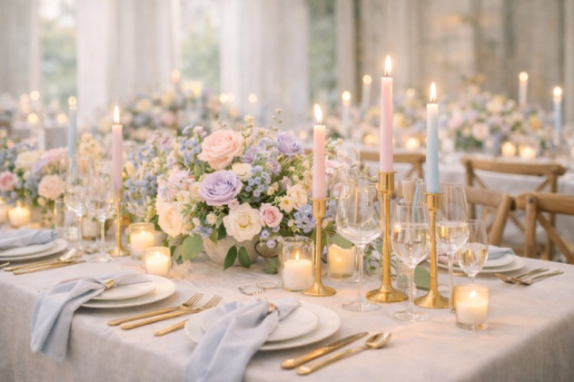 Fresh Pastels | Wedding Decorations